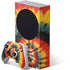 Liquid Blue Tie Dye - Rasta Spiral Xbox Series S Bundle Skin