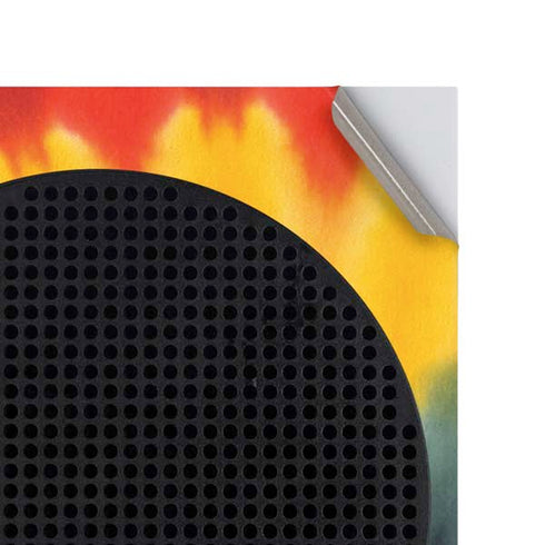 Liquid Blue Tie Dye - Rasta Spiral Xbox Series S Console Skin