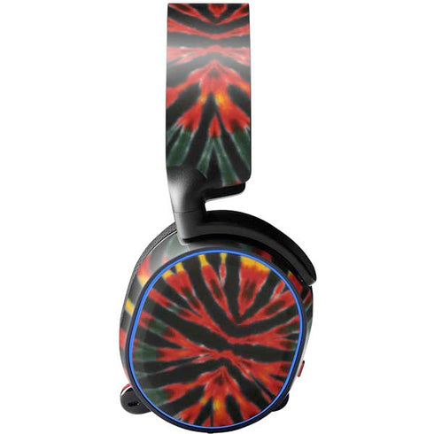 Liquid Blue Tie Dye - Rasta SteelSeries Arctis 3 Skin