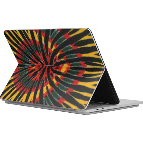Liquid Blue Tie Dye - Rasta Surface Laptop Studio Skin