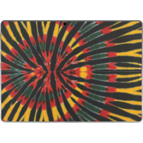 Liquid Blue Tie Dye - Rasta Surface Pro 9 Skin