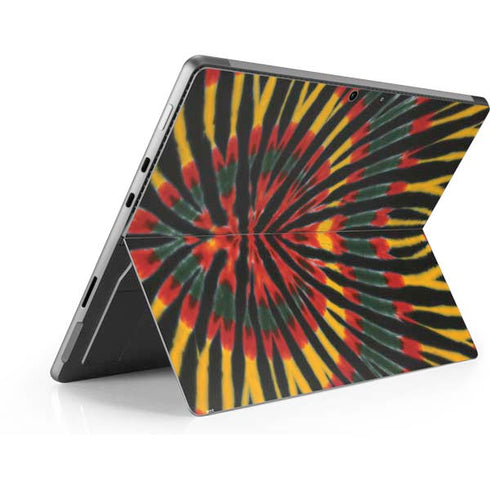 Liquid Blue Tie Dye - Rasta Surface Pro 9 Skin