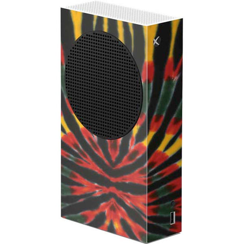 Liquid Blue Tie Dye - Rasta Xbox Series S Console Skin