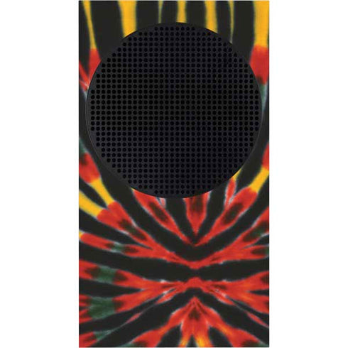 Liquid Blue Tie Dye - Rasta Xbox Series S Console Skin