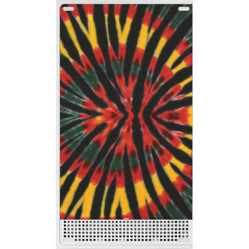 Liquid Blue Tie Dye - Rasta Xbox Series S Console Skin