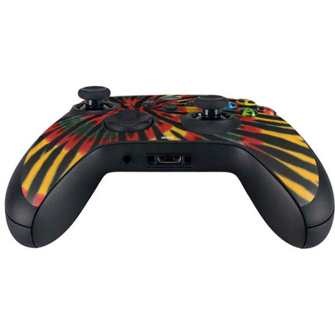 Liquid Blue Tie Dye - Rasta Xbox Series X Controller Skin