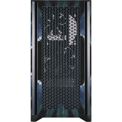 Liquid Blue Tie Dye - Sunflower Corsair 4000D Tempered Glass Mid-Tower ATX Case Skin