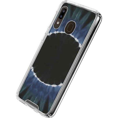 Liquid Blue Tie Dye - Sunflower Galaxy A30 Clear Case