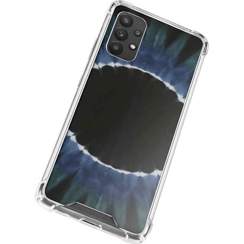 Liquid Blue Tie Dye - Sunflower Galaxy A32 5G Clear Case
