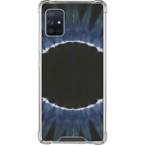 Liquid Blue Tie Dye - Sunflower Galaxy A51 5G Clear Case