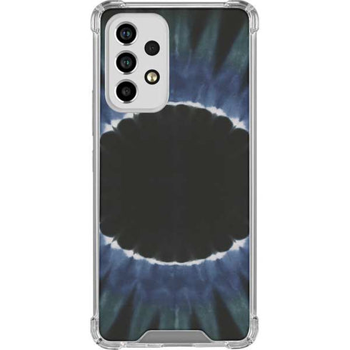 Liquid Blue Tie Dye - Sunflower Galaxy A53 5G Clear Case