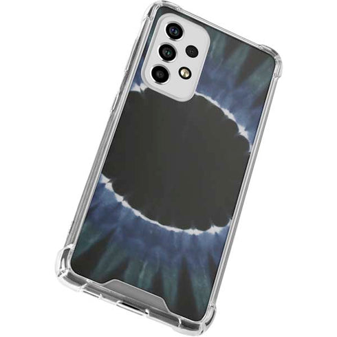 Liquid Blue Tie Dye - Sunflower Galaxy A53 5G Clear Case