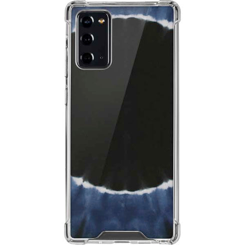 Liquid Blue Tie Dye - Sunflower Galaxy Note20 5G Clear Case
