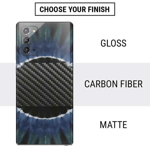Liquid Blue Tie Dye - Sunflower Galaxy Note20 5G Skin