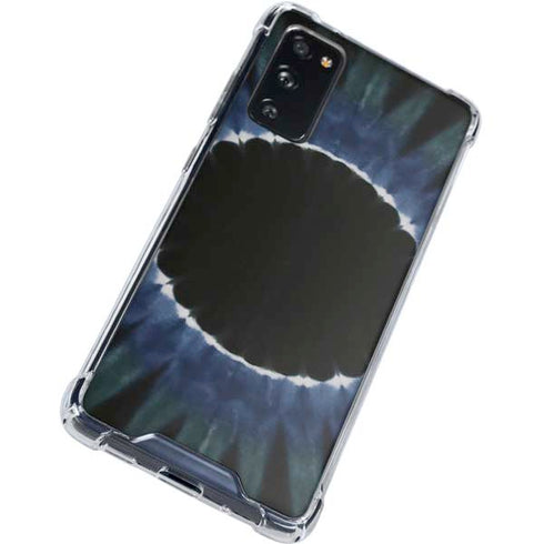 Liquid Blue Tie Dye - Sunflower Galaxy S20 FE Clear Case