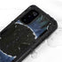 Liquid Blue Tie Dye - Sunflower Galaxy S20 Waterproof Case