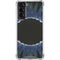 Liquid Blue Tie Dye - Sunflower Galaxy S21 5G Clear Case