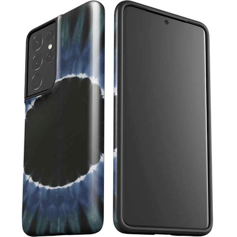 Liquid Blue Tie Dye - Sunflower Galaxy S21 Ultra 5G Pro Case