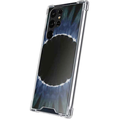 Liquid Blue Tie Dye - Sunflower Galaxy S22 Ultra Clear Case