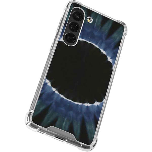 Liquid Blue Tie Dye - Sunflower Galaxy S23 Clear Case