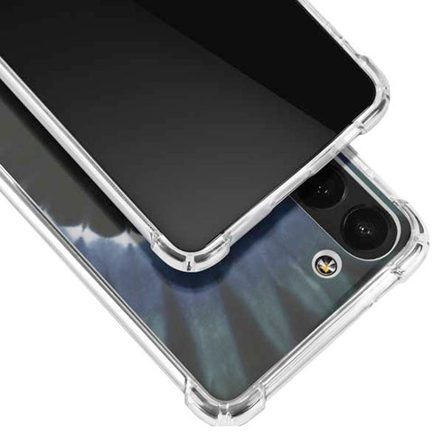 Liquid Blue Tie Dye - Sunflower Galaxy S23 Clear Case