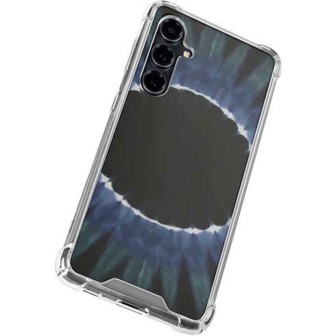 Liquid Blue Tie Dye - Sunflower Galaxy S23 FE Clear Case
