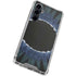 Liquid Blue Tie Dye - Sunflower Galaxy S23 FE Clear Case