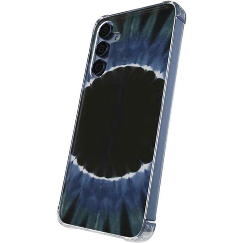 Liquid Blue Tie Dye - Sunflower Galaxy S24 Clear Case