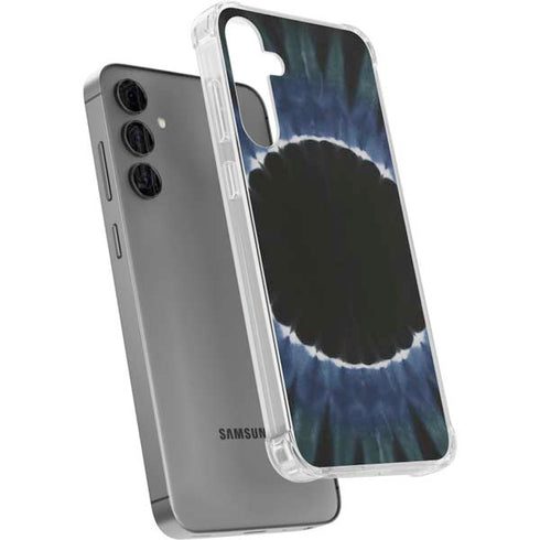 Liquid Blue Tie Dye - Sunflower Galaxy S24 Plus Clear Case