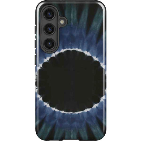 Liquid Blue Tie Dye - Sunflower Galaxy S24 Plus Impact Case