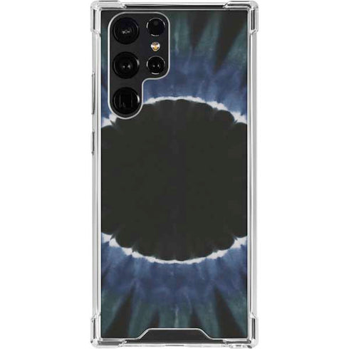 Liquid Blue Tie Dye - Sunflower Galaxy S24 Ultra Clear Case