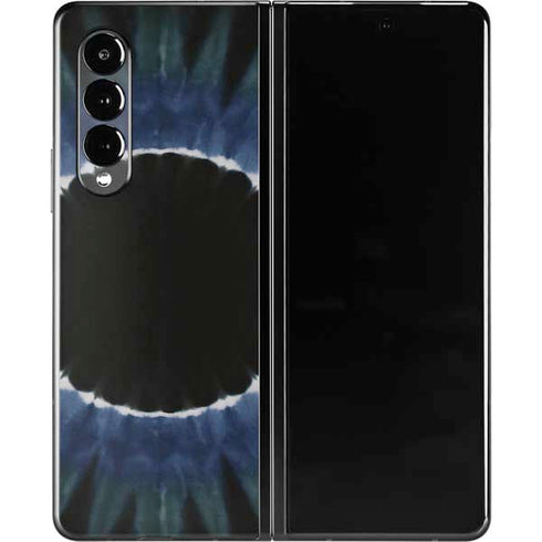 Liquid Blue Tie Dye - Sunflower Galaxy Z Fold3 5G Skin