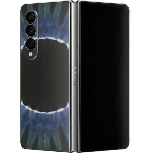 Liquid Blue Tie Dye - Sunflower Galaxy Z Fold4 5G Skin