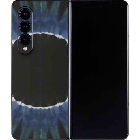 Liquid Blue Tie Dye - Sunflower Galaxy Z Fold4 5G Skin