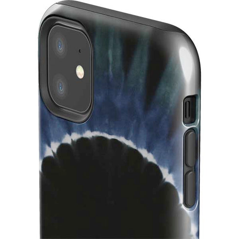 Liquid Blue Tie Dye - Sunflower iPhone 11 Impact Case
