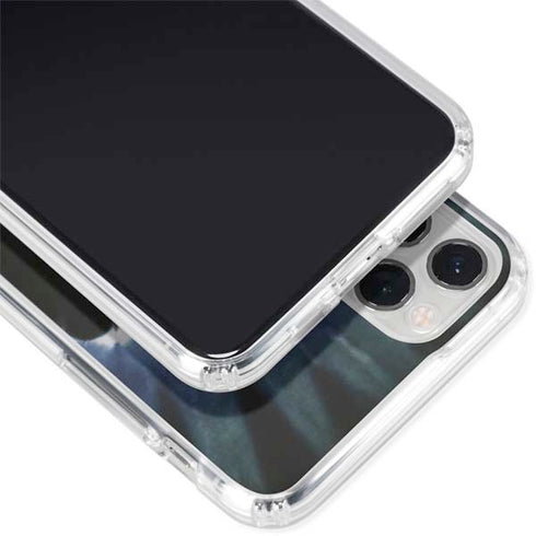 Liquid Blue Tie Dye - Sunflower iPhone 11 Pro Clear Case