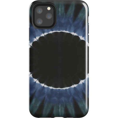 Liquid Blue Tie Dye - Sunflower iPhone 11 Pro Max Impact Case