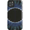 Liquid Blue Tie Dye - Sunflower iPhone 11 Pro Max Impact Case