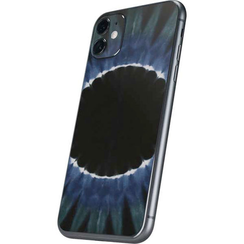 Liquid Blue Tie Dye - Sunflower iPhone 11 Skin