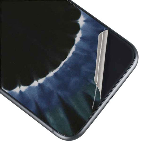 Liquid Blue Tie Dye - Sunflower iPhone 11 Skin