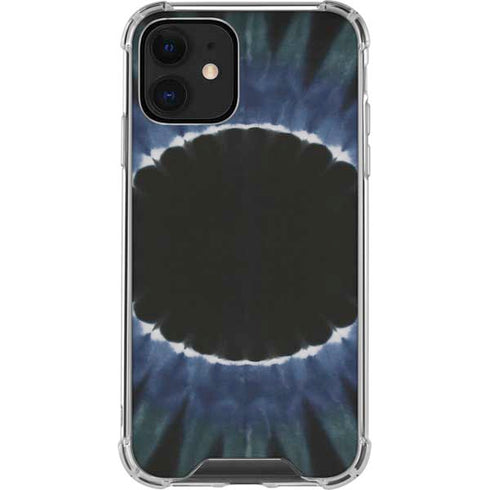 Liquid Blue Tie Dye - Sunflower iPhone 12 Clear Case
