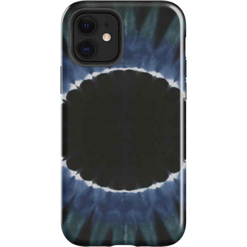 Liquid Blue Tie Dye - Sunflower iPhone 12 Impact Case
