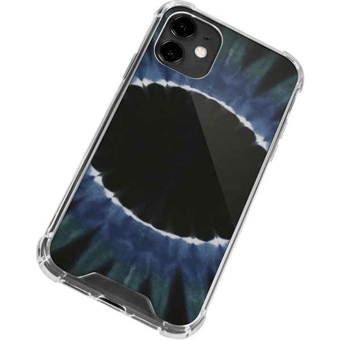Liquid Blue Tie Dye - Sunflower iPhone 12 Mini Clear Case