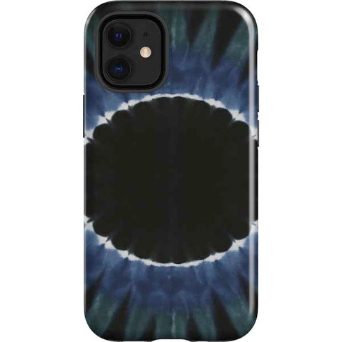 Liquid Blue Tie Dye - Sunflower iPhone 12 Mini Impact Case
