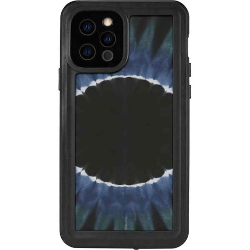 Liquid Blue Tie Dye - Sunflower iPhone 12 Pro Waterproof Case