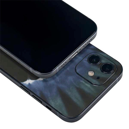 Liquid Blue Tie Dye - Sunflower iPhone 12 Skin