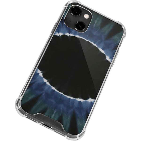 Liquid Blue Tie Dye - Sunflower iPhone 13 Clear Case