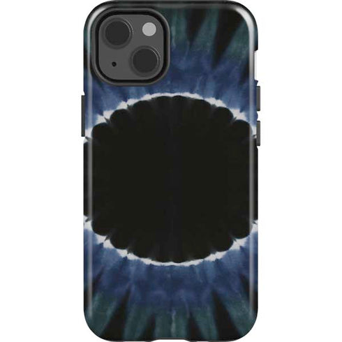 Liquid Blue Tie Dye - Sunflower iPhone 13 Impact Case
