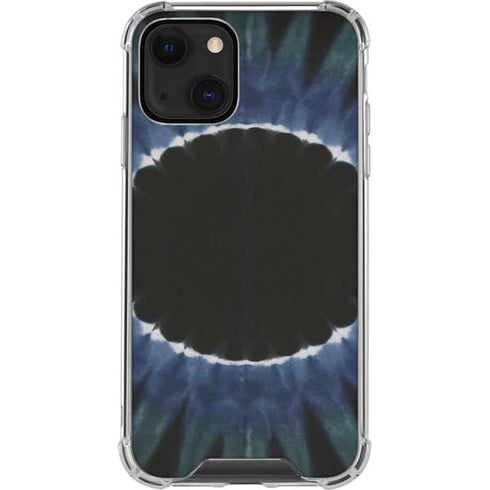 Liquid Blue Tie Dye - Sunflower iPhone 14 Plus Clear Case