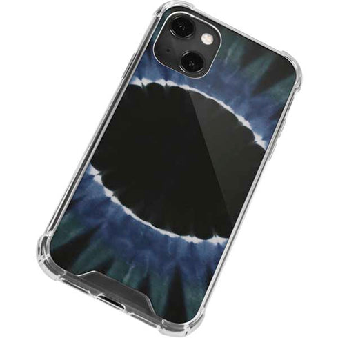 Liquid Blue Tie Dye - Sunflower iPhone 14 Plus Clear Case
